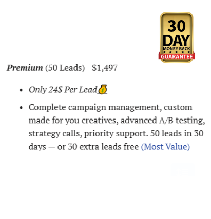 Our Lead Services